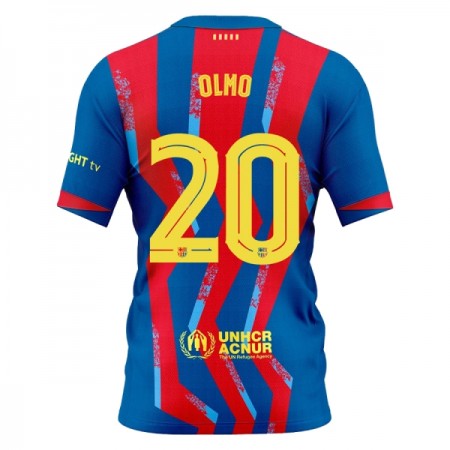 Camisolas FC Barcelona Olmo 20 4º Equipamento 2025-26 Manga Curta