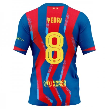 Camisolas FC Barcelona Pedri 8 4º Equipamento 2025-26 Manga Curta
