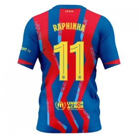 Camisolas FC Barcelona Raphinha 11 4º Equipamento 2025-26 Manga Curta