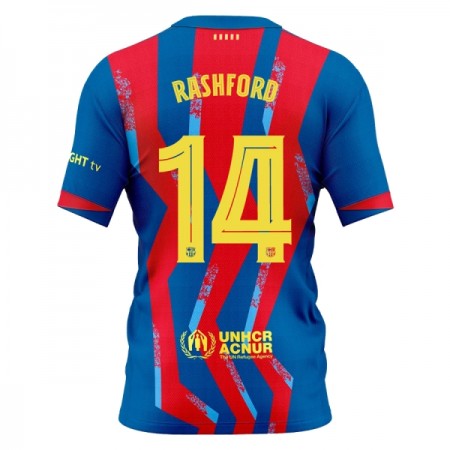 Camisolas FC Barcelona Rashford 14 4º Equipamento 2025-26 Manga Curta
