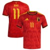 Camisolas Bélgica Doku 11 1º Equipamento Principal World Cup 2026 Manga Curta Camisolas Bélgica Doku 11 1º Equipamento Principal World Cup 2026 Manga Curta