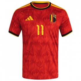 Camisolas Bélgica Doku 11 1º Equipamento Principal World Cup 2026 Manga Curta