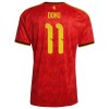 Camisolas Bélgica Doku 11 1º Equipamento Principal World Cup 2026 Manga Curta