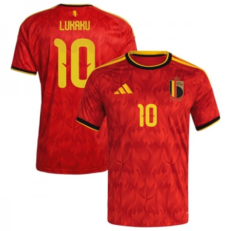 Camisolas Bélgica Lukaku 10 1º Equipamento Principal World Cup 2026 Manga Curta Camisolas Bélgica Lukaku 10 1º Equipamento Principal World Cup 2026 Manga Curta