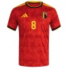 Camisolas Bélgica Tielemans 8 1º Equipamento Principal World Cup 2026 Manga Curta