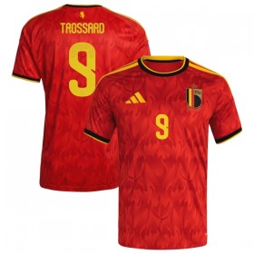 Camisolas Bélgica Trossard 9 1º Equipamento Principal World Cup 2026 Manga Curta