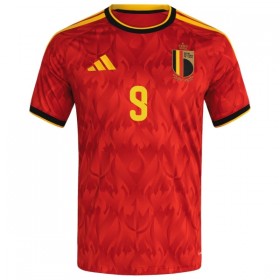 Camisolas Bélgica Trossard 9 1º Equipamento Principal World Cup 2026 Manga Curta