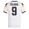 Camisolas Alemanha Fullkrug 9 1º Equipamento Principal World Cup 2026 Manga Curta