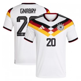 Camisolas Alemanha Gnabry 20 1º Equipamento Principal World Cup 2026 Manga Curta