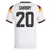 Camisolas Alemanha Gnabry 20 1º Equipamento Principal World Cup 2026 Manga Curta