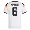 Camisolas Alemanha Kimmich 6 Criança 1º Equipamento Principal World Cup 2026 Manga Curta