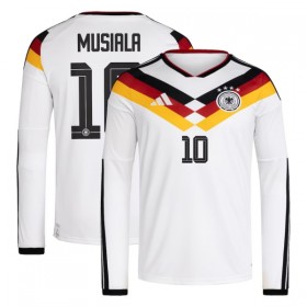 Camisolas Alemanha Musiala 10 1º Equipamento Principal World Cup 2026 Manga Comprida