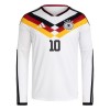 Camisolas Alemanha Musiala 10 1º Equipamento Principal World Cup 2026 Manga Comprida