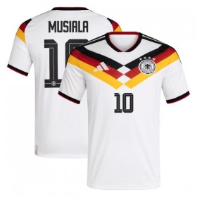 Camisolas Alemanha Musiala 10 1º Equipamento Principal World Cup 2026 Manga Curta