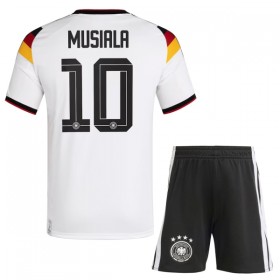 Camisolas Alemanha Musiala 10 Criança 1º Equipamento Principal World Cup 2026 Manga Curta