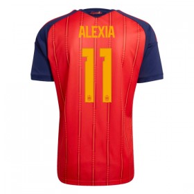 Camisolas Espanha Alexia 11 1º Equipamento Principal World Cup 2026 Manga Curta