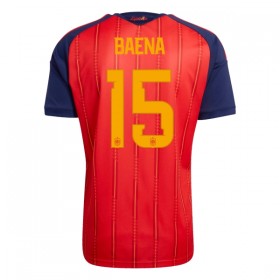 Camisolas Espanha Baena 15 1º Equipamento Principal World Cup 2026 Manga Curta