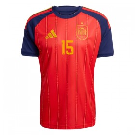 Camisolas Espanha Baena 15 1º Equipamento Principal World Cup 2026 Manga Curta