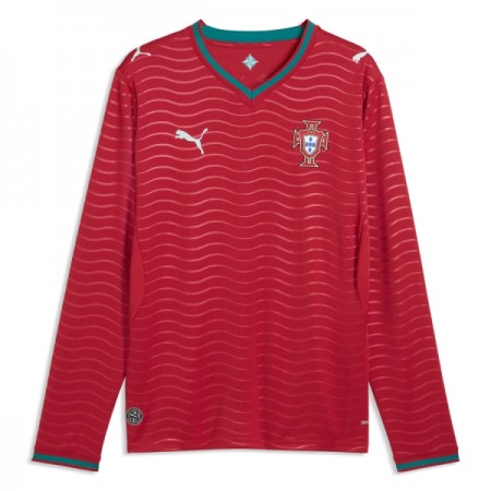 Camisolas Portugal 1º Equipamento Principal World Cup 2026 Manga Comprida