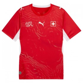Camisolas Suíça 1º Equipamento Principal World Cup 2026 Manga Curta