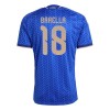 Camisolas Itália Barella 18 1º Equipamento Principal World Cup 2026 Manga Curta