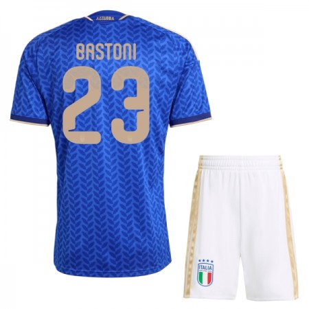 Camisolas Itália Bastoni 23 Criança 1º Equipamento Principal World Cup 2026 Manga Curta Camisolas Itália Bastoni 23 Criança 1º Equipamento Principal World Cup 2026 Manga Curta