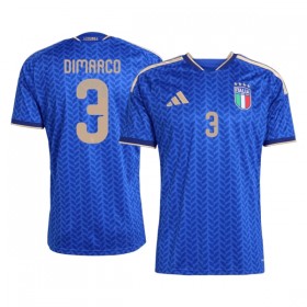 Camisolas Itália Dimarco 3 1º Equipamento Principal World Cup 2026 Manga Curta
