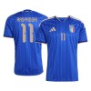 Camisolas Itália Raspadori 11 1º Equipamento Principal World Cup 2026 Manga Curta Camisolas Itália Raspadori 11 1º Equipamento Principal World Cup 2026 Manga Curta