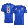 Camisolas Itália Tonali 8 1º Equipamento Principal World Cup 2026 Manga Curta Camisolas Itália Tonali 8 1º Equipamento Principal World Cup 2026 Manga Curta