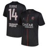 Camisolas Paris Saint-Germain D. Doue 14 Jordan 4º Equipamento 2025-26 Manga Curta Camisolas Paris Saint-Germain D. Doue 14 Jordan 4º Equipamento 2025-26 Manga Curta
