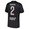 Camisolas Paris Saint-Germain Hakimi 2 Jordan 4º Equipamento 2025-26 Manga Curta