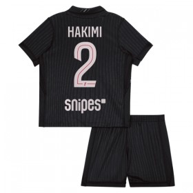 Camisolas Paris Saint-Germain Hakimi 2 Jordan Criança 4º Equipamento 2025-26 Manga Curta