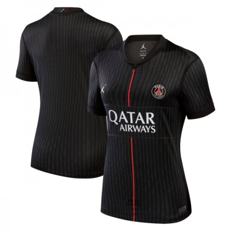 Camisolas Paris Saint-Germain Jordan Mulher 4º Equipamento 2025-26 Manga Curta