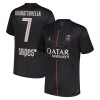 Camisolas Paris Saint-Germain Kvaratskhelia 7 Jordan 4º Equipamento 2025-26 Manga Curta Camisolas Paris Saint-Germain Kvaratskhelia 7 Jordan 4º Equipamento 2025-26 Manga Curta