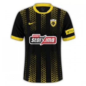 Camisolas AEK Athens 2º Equipamento Alternativa 2025-26 Manga Curta