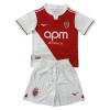 Camisolas AS Monaco Criança 1º Equipamento Principal 2025-26 Manga Curta Camisolas AS Monaco Criança 1º Equipamento Principal 2025-26 Manga Curta