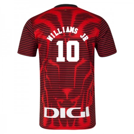 Camisolas Athletic Bilbao Williams JR 10 4º Equipamento 2025-26 Manga Curta Camisolas Athletic Bilbao Williams JR 10 4º Equipamento 2025-26 Manga Curta