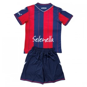 Camisolas Bologna Criança 1º Equipamento Principal 2025-26 Manga Curta