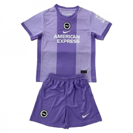 Camisolas Brighton Hove Albion Criança 2º Equipamento Alternativa 2025-26 Manga Curta Camisolas Brighton Hove Albion Criança 2º Equipamento Alternativa 2025-26 Manga Curta