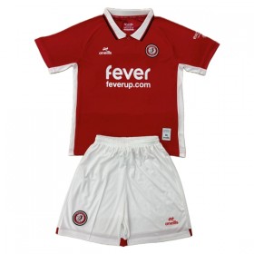 Camisolas Bristol City Criança 1º Equipamento Principal 2025-26 Manga Curta