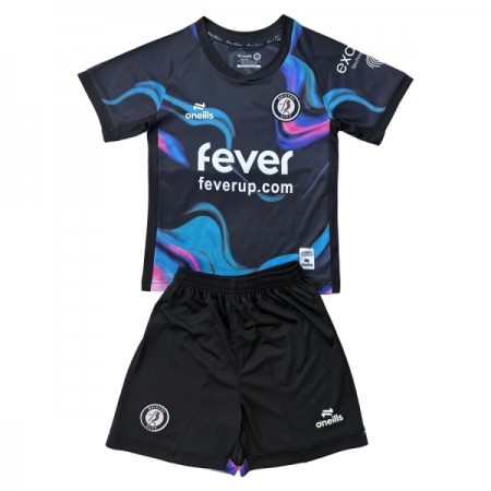 Camisolas Bristol City Criança 3º Equipamento 2025-26 Manga Curta