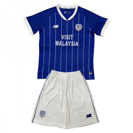 Camisolas Cardiff City Criança 1º Equipamento Principal 2025-26 Manga Curta