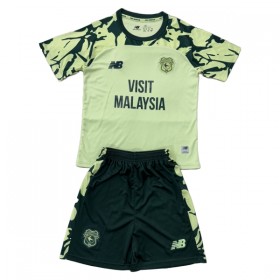 Camisolas Cardiff City Criança 2º Equipamento Alternativa 2025-26 Manga Curta