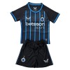 Camisolas Club Brugge Criança 1º Equipamento Principal 2025-26 Manga Curta
