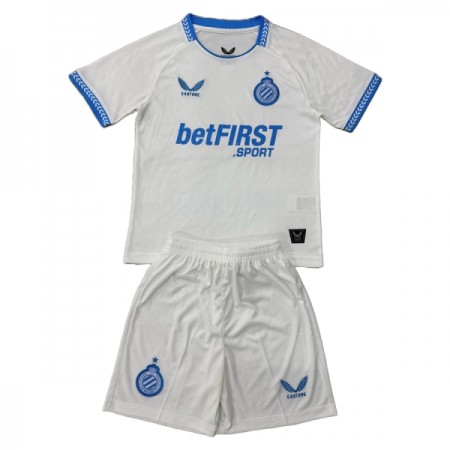 Camisolas Club Brugge Criança 2º Equipamento Alternativa 2025-26 Manga Curta