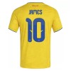 Camisolas Colômbia James 10 1º Equipamento Principal World Cup 2026 Manga Curta Camisolas Colômbia James 10 1º Equipamento Principal World Cup 2026 Manga Curta