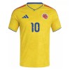Camisolas Colômbia James 10 1º Equipamento Principal World Cup 2026 Manga Curta