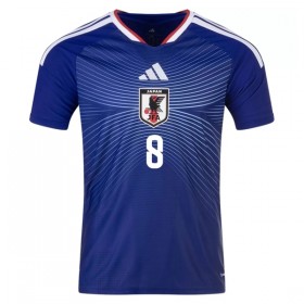 Camisolas Japão Minamino 8 1º Equipamento Principal World Cup 2026 Manga Curta