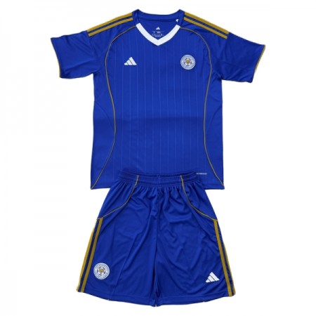 Camisolas Leicester City Criança 1º Equipamento Principal 2025-26 Manga Curta