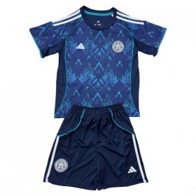 Camisolas Leicester City Criança 2º Equipamento Alternativa 2025-26 Manga Curta